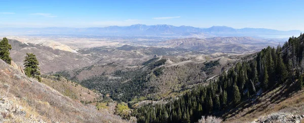 Moab Panorama Uitzicht Colorado River Highway 128 Utah Rond Hal — Stockfoto