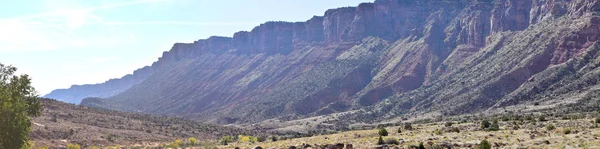 Moab Panorama Views Colorado River Highway 128 Utah Hal Jackass — Fotografia de Stock