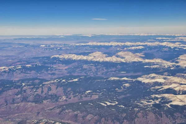 Colorado Rocky Dağları Colorado Utah Güneybatısındaki Soyut Arazi Manzaraları Tepeler — Stok fotoğraf