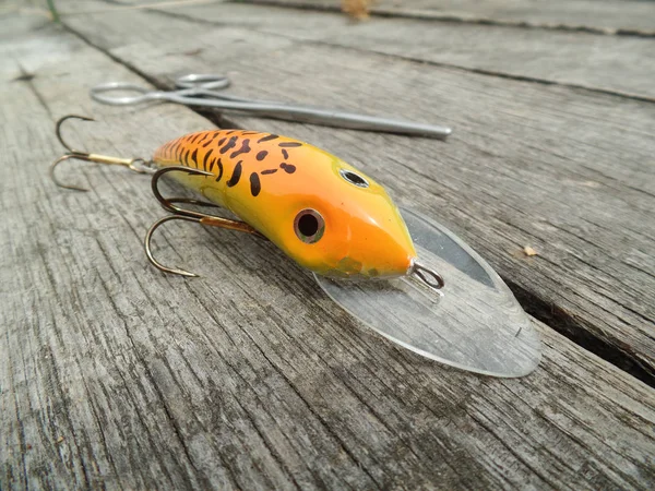 Various Fishing Lures Predators — Stock Photo, Image