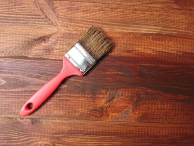 uygulama bejcy veya ahşap fırça ile boya 