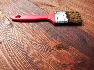 uygulama bejcy veya ahşap fırça ile boya 