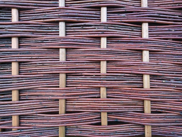 Rattan Wicker Approximate Parts Basket — Stock Photo, Image