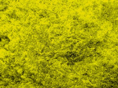 Shaggy halı, çimenleri grafik arka plan olarak taklit ediyor 