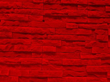 Mermer, taş, duvar, arka plan, kırmızı-beyaz tuğla duvar ile