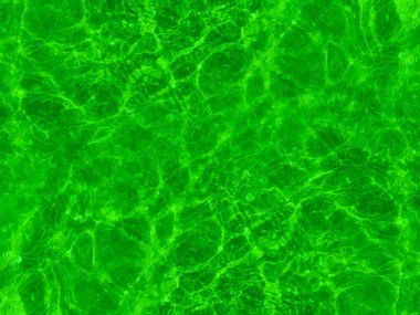 Kristal temiz su blikami aydınlatıcı ile farklı renkler 