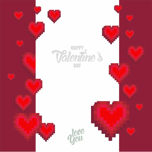 Todo Mejor Para Día San Valentín Día San Valentín — Archivo Imágenes Vectoriales