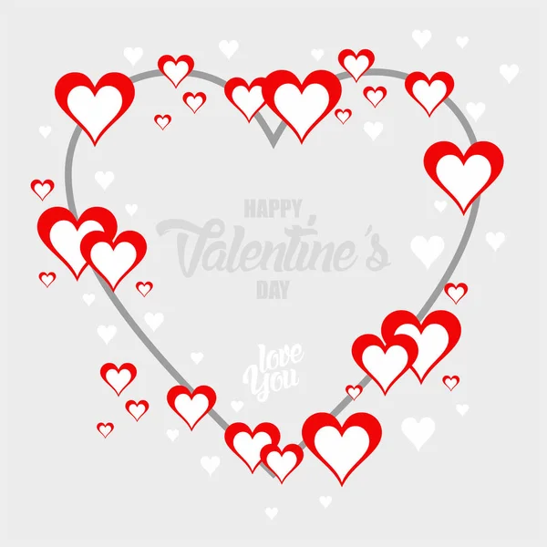Tous Les Meilleurs Saint Valentin Saint Valentin — Image vectorielle