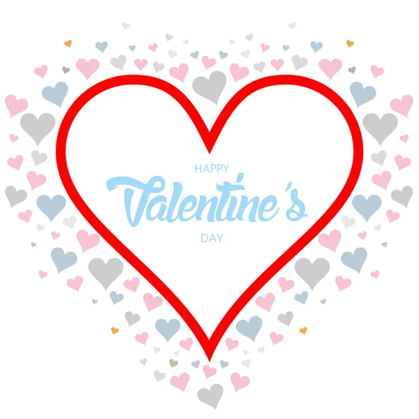 Tous Les Meilleurs Saint Valentin Saint Valentin — Image vectorielle