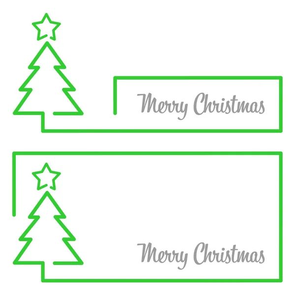 Boże Narodzenie Drzewo Boże Narodzenie Boże Narodzenie Drzewo Jako Symbol — Wektor stockowy