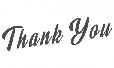 Çizilmiş vektör yazı ifade. Modern motive edici hat üzerinde duvar, poster, grafik, kartları, t-shirtler ve daha birçok, teşekkür kartı.