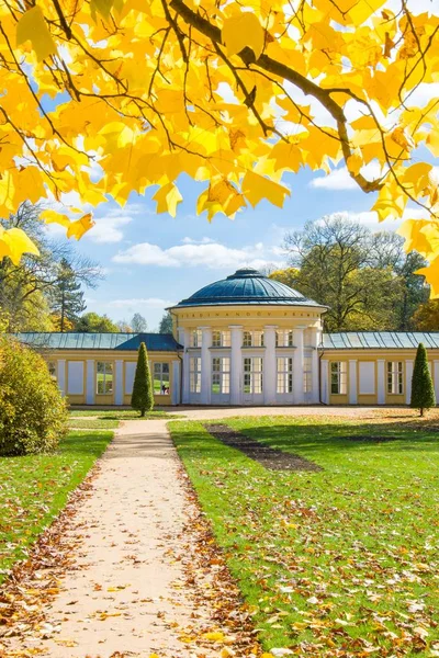 Spa mimarisi - küçük bohem spa town Marianske Lazne (Marienbad) - Çek Cumhuriyeti