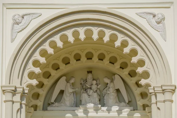 Iglesia Católica Marianske Lazne Marienbad República Checa — Foto de Stock