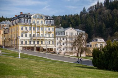 Marianske Lazne, Çek Cumhuriyeti - 4 Nisan 2019: Marianske Lazne (Marienbad)