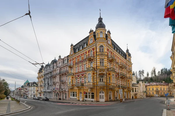 Marianske Lazne República Checa Marzo 2020 Arquitectura Spa Hotel Palace — Foto de Stock