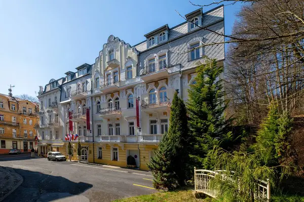 Marianske Lazne République Tchèque Mars 2020 Hôtel Spa Romanza Marianske — Photo