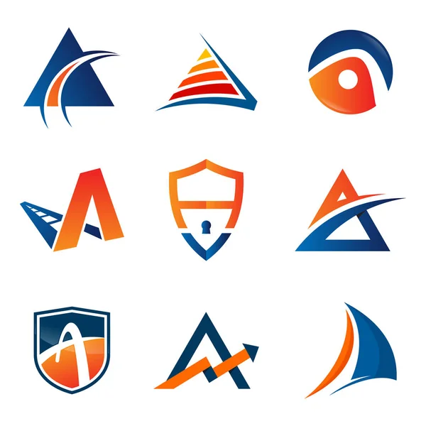 Modèle de conception de logo d'entreprise . — Image vectorielle