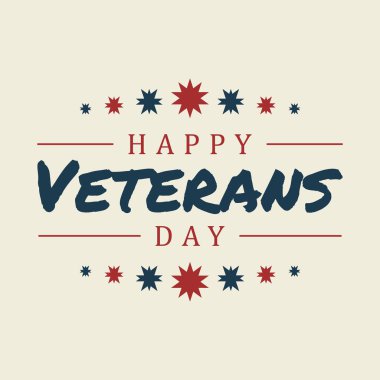 Mutlu Gaziler günü mektup eski tarz amblem arkaplanı