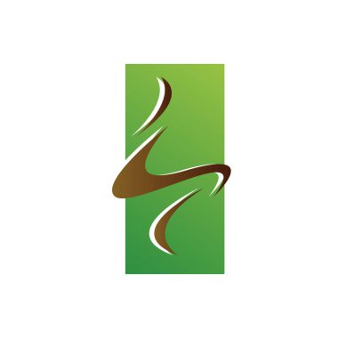 başlangıç Ss Harfi S logosu tasarım vektörü grafik konsepti