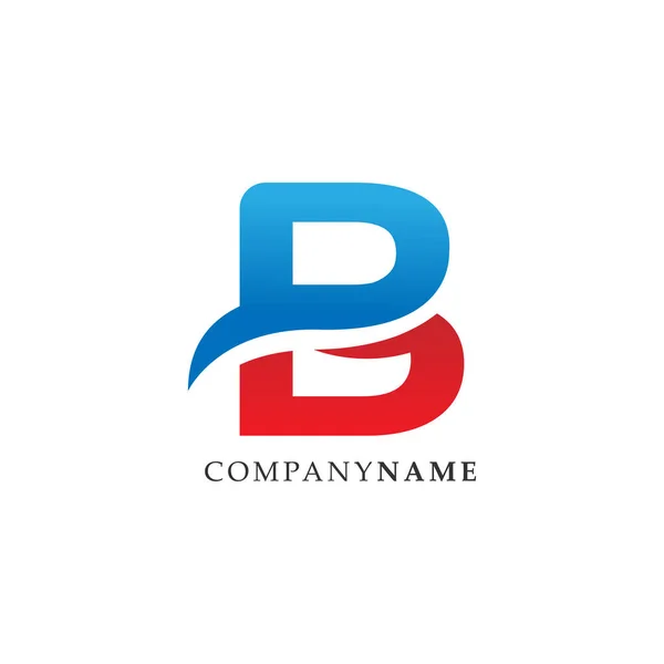 Počáteční logo písmene B — Stockový vektor