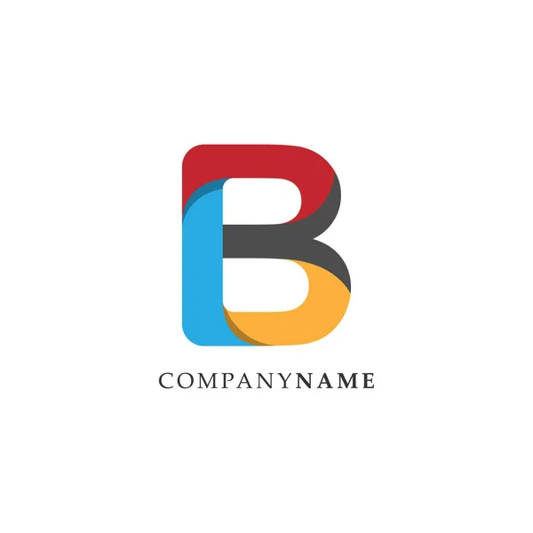 Logotipo inicial da letra B —  Vetores de Stock