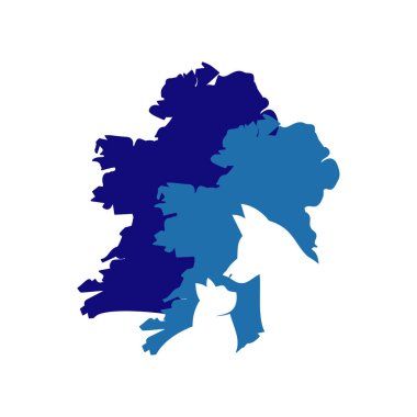 Köpek ve Kedi logosu hayvan dükkanı veterineri için tasarım vektör şablonu 