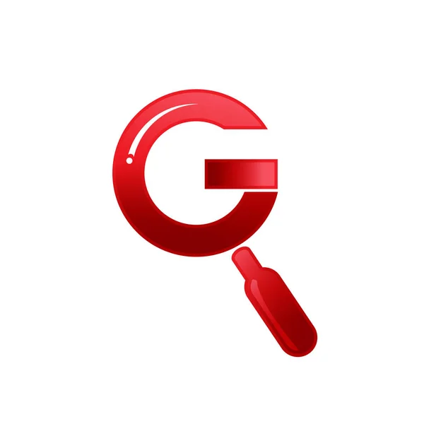 Abstrakte g Brief Logo Vorlage — Stockvektor