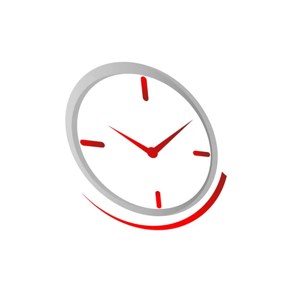 Time concept or clock business icon. — Stock Vector
