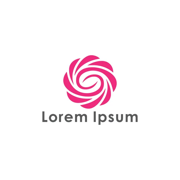 Soyut Cyrcle logo tasarımı. Vektör logo şablonu