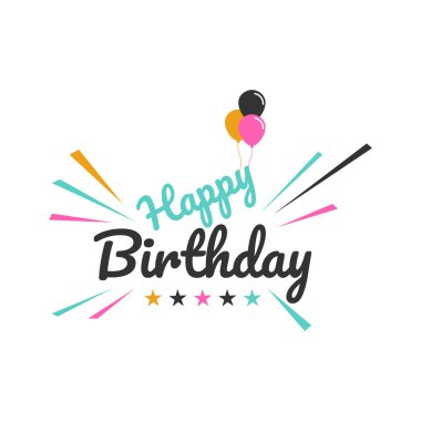 İyi ki doğdun tipografi Tasarla