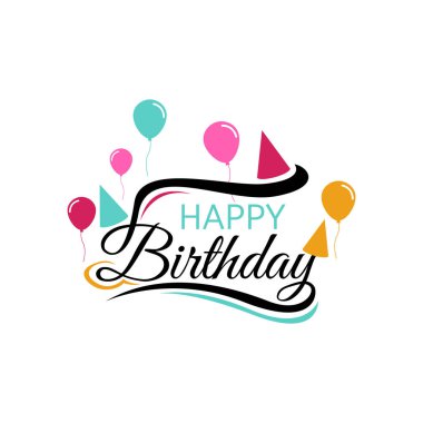 İyi ki doğdun tipografi Tasarla