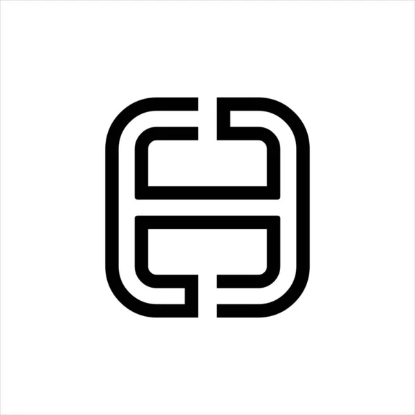 Creative H initial Letter H logo design vector illustration — 스톡 벡터
