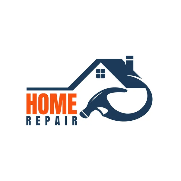 Home Repair Logo Template with handyman tools symbol