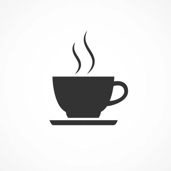 Vektorbild der Ikone Kaffeetasse. — Stockvektor