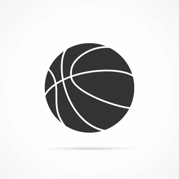 Immagine vettoriale icona di basket . — Vettoriale Stock