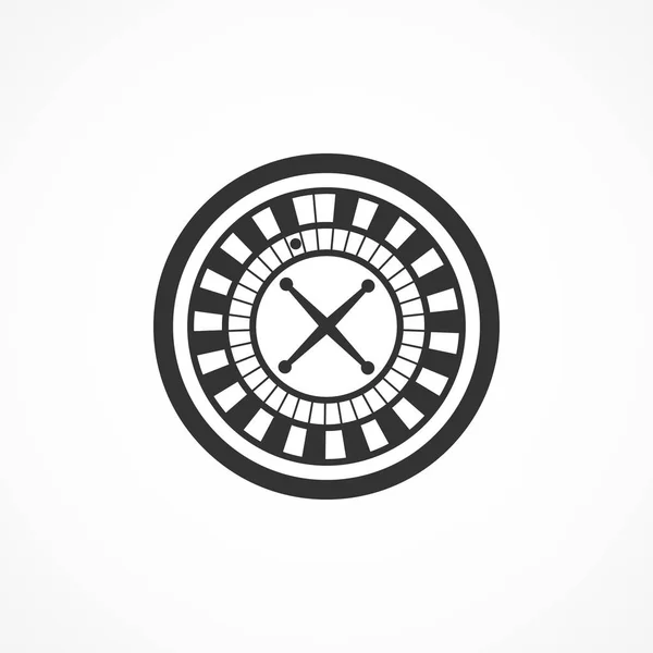 Vektorbild Roulette-Symbol. — Stockvektor