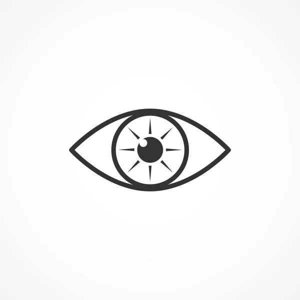Vektor Bild Auge Symbol. — Stockvektor