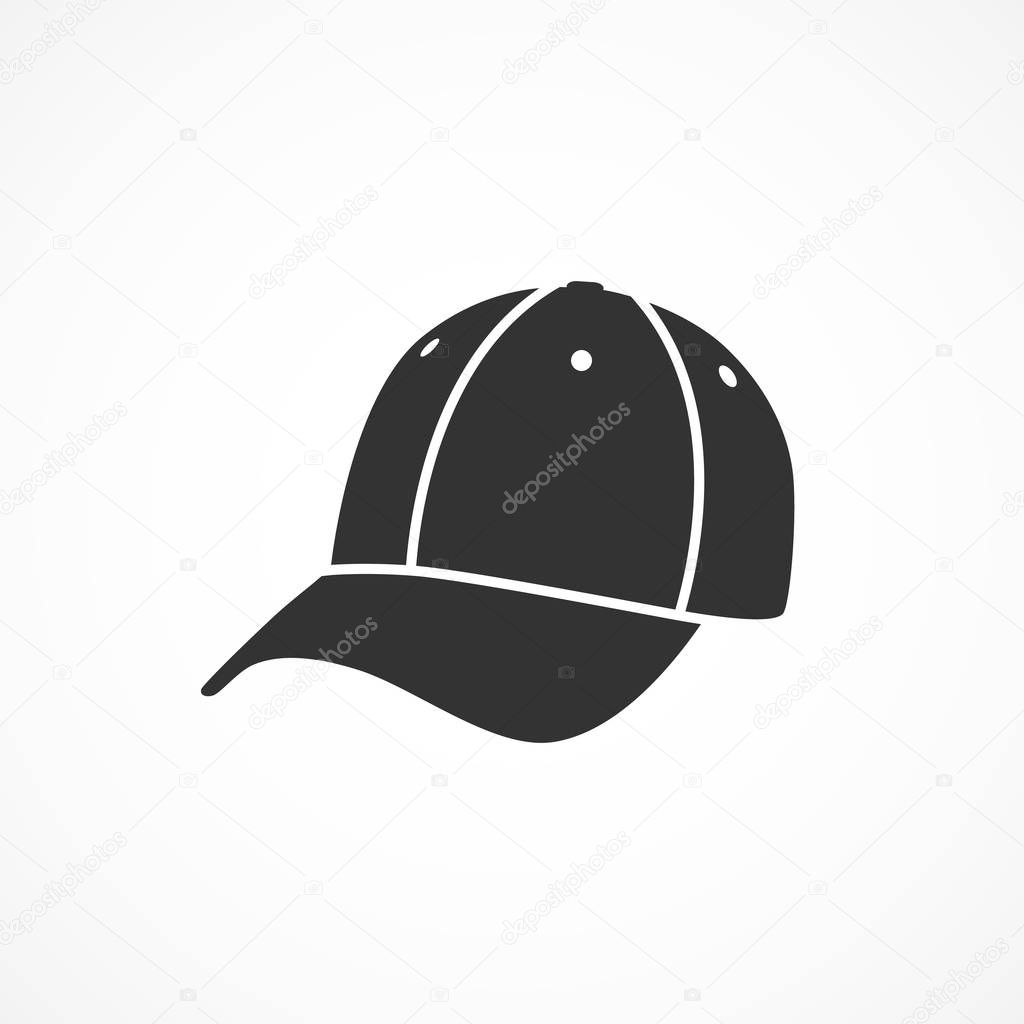 Vector image baseball cap icon.