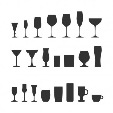 Vektör görüntü cam dizi.