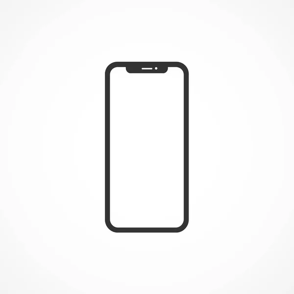 Cep telefonu simge vektör görüntü.
