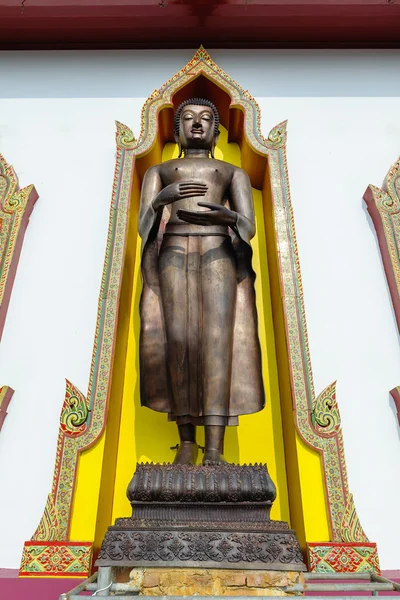 Buddha bild i templet — Stockfoto
