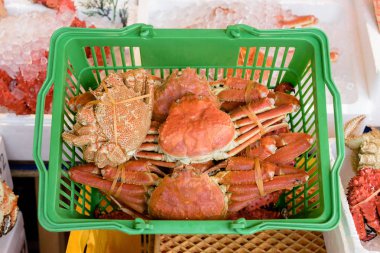 buğulanmış dev Yengeç