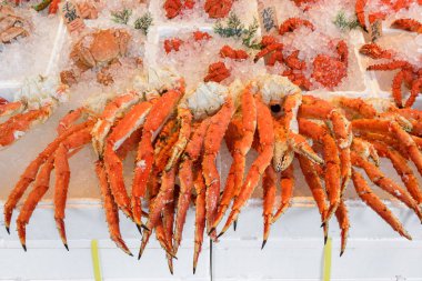 buğulanmış dev Yengeç