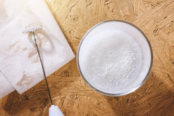 The milk frother — Stock Photo, Image