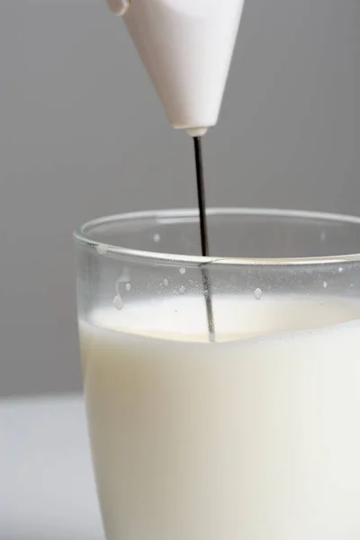 Napěňovač mléka — Stock fotografie