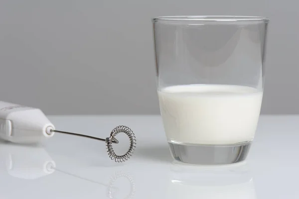 A espuma de leite — Fotografia de Stock
