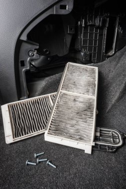 Arabanın hava filtresi