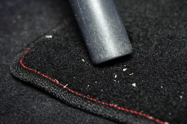 Dust on carpet — Stock Photo, Image