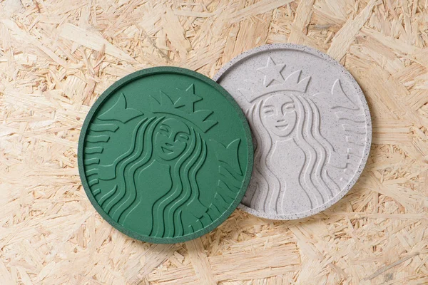 Prodotti di caffè Starbucks — Foto Stock