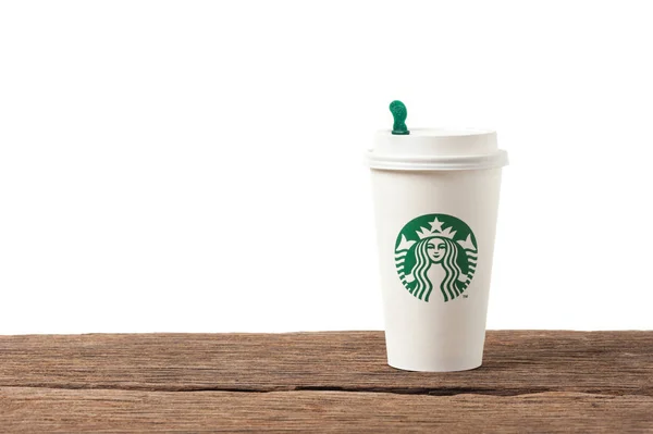Starbucks Kaffeetasse — Stockfoto
